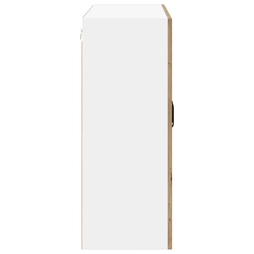 Veggskap LUCCA Artisan eik 80 x 31 x 80 cm Konstruert tre