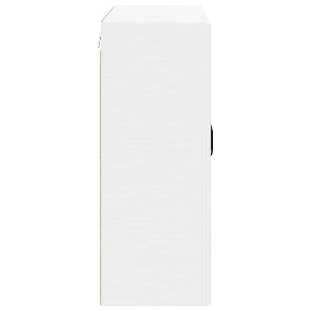 Vegghylle LUCCA Hvit 80 x 31 x 80 cm Konstruert tre