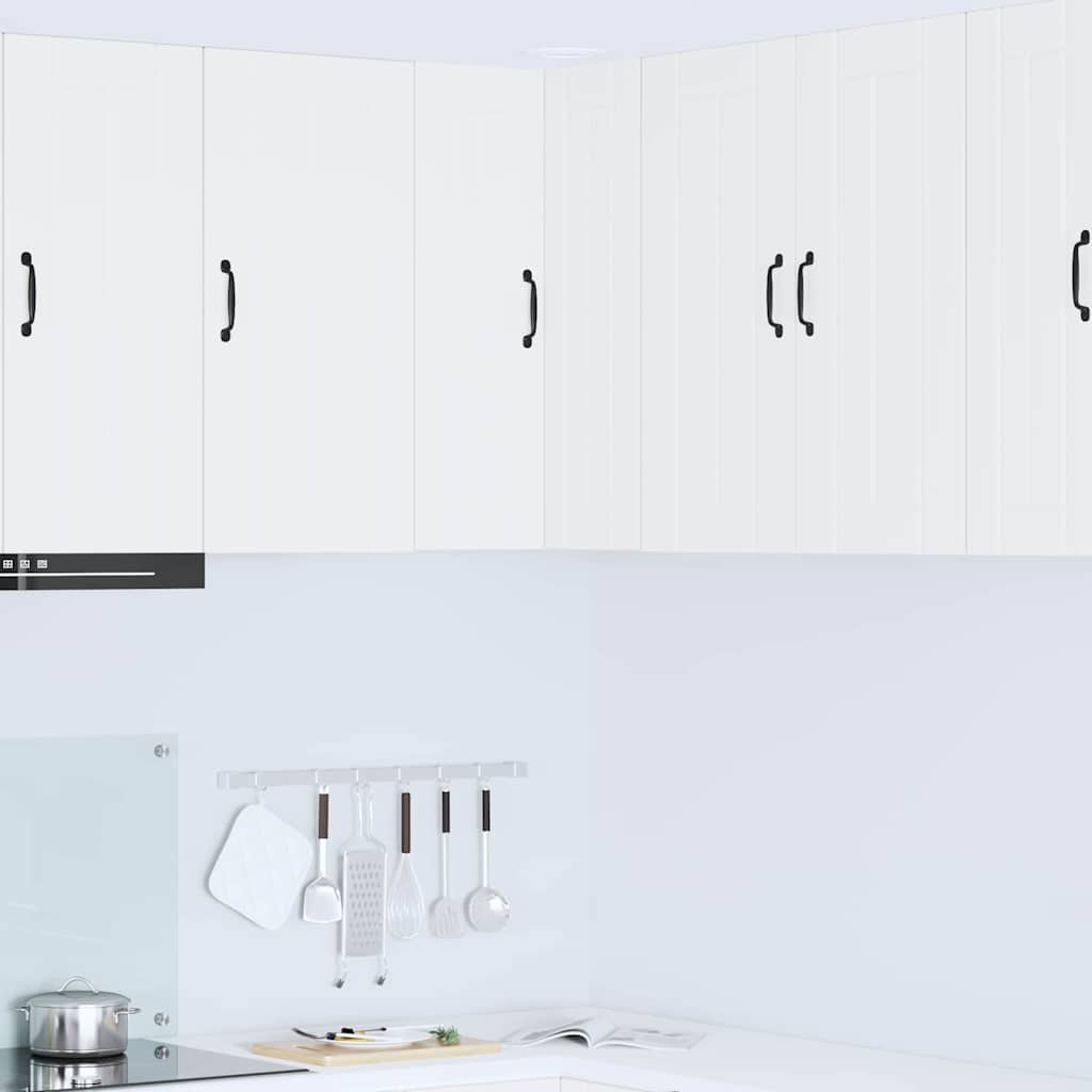 Vegghjørneskap LUCCA Hvit 57 x 57 x 80 cm Konstruert tre
