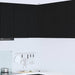 Vegghjørneskap LUCCA Svart 57 x 57 x 80 cm Konstruert tre