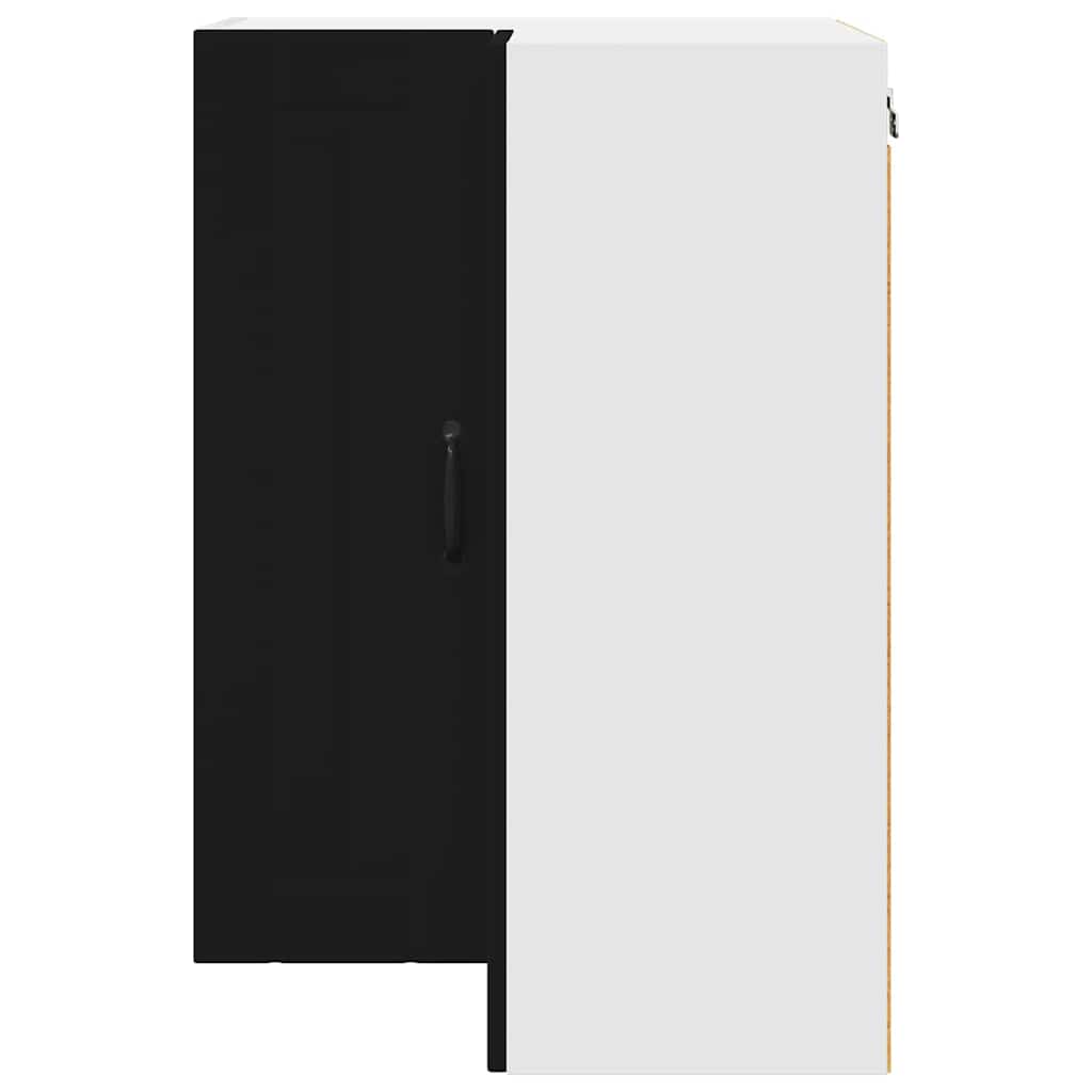 Vegghjørneskap LUCCA Svart 57 x 57 x 80 cm Konstruert tre