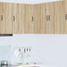 Vegghjørneskap LUCCA Sonoma eik 57 x 57 x 80 cm Konstruert tre