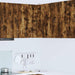 Vegghjørneskap LUCCA Røkt Eik 57 x 57 x 80 cm Konstruert tre