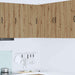 Vegghjørneskap LUCCA Artisan eik 57 x 57 x 80 cm Konstruert tre