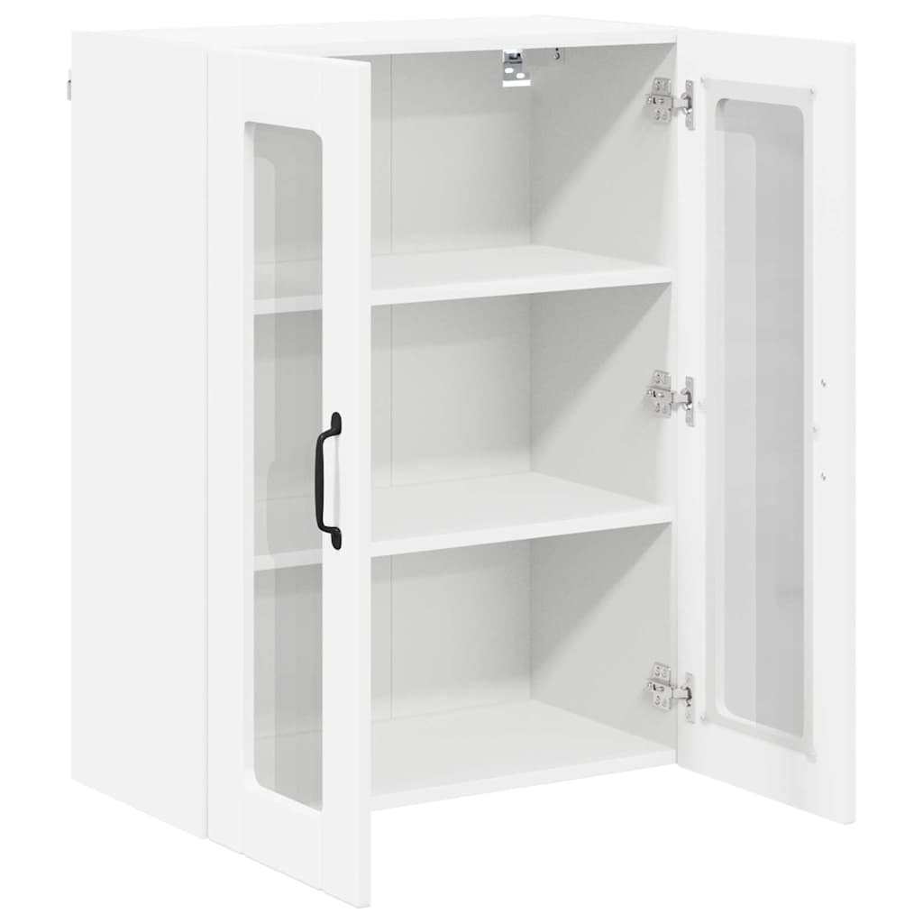 Vegghylle LUCCA Hvit 60 x 31 x 80 cm Konstruert tre