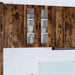 Vegghylle LUCCA Røkt Eik 60 x 31 x 80 cm Konstruert tre