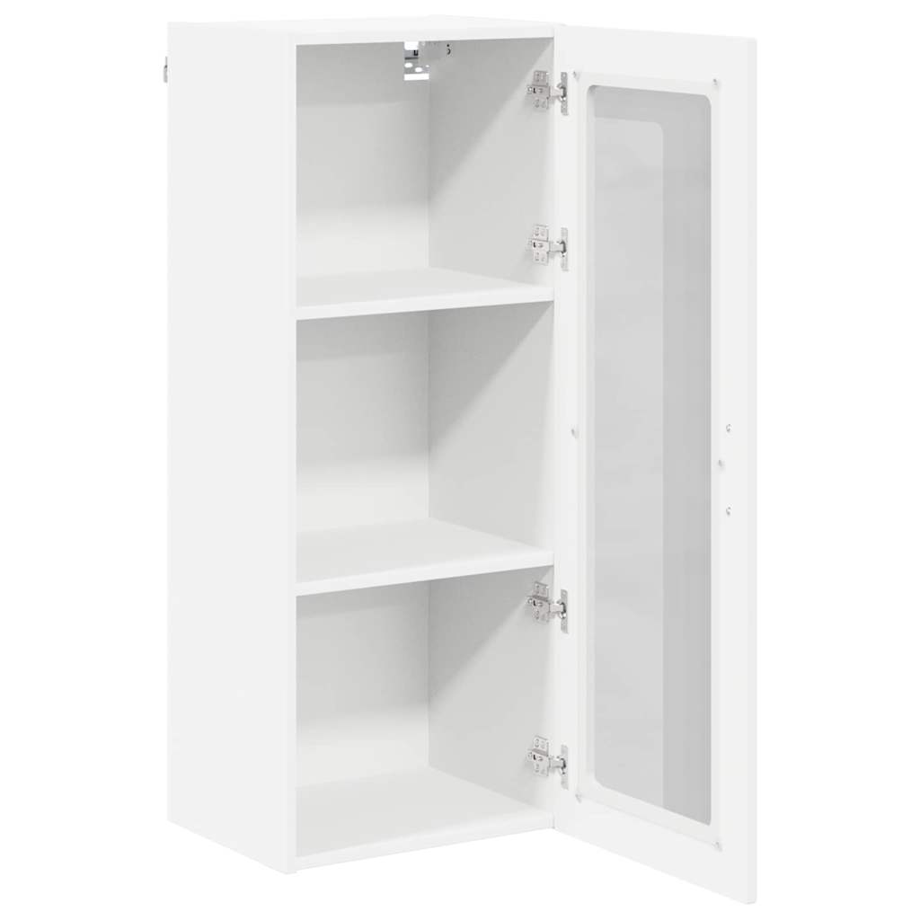 Vegghylle LUCCA Hvit 40 x 31 x 100 cm Konstruert tre