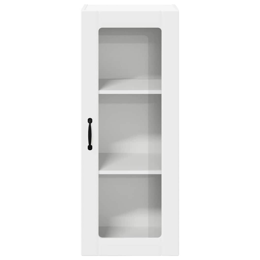 Vegghylle LUCCA Hvit 40 x 31 x 100 cm Konstruert tre
