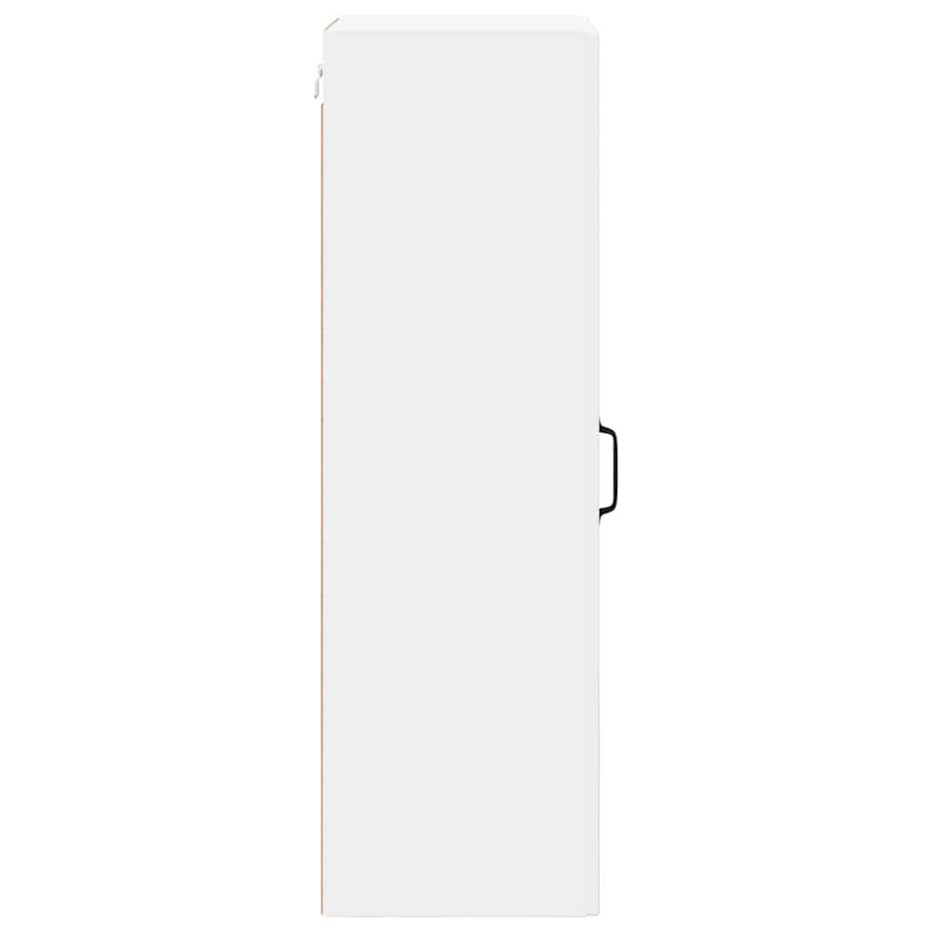 Vegghylle LUCCA Hvit 40 x 31 x 100 cm Konstruert tre