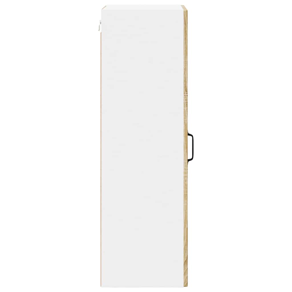 Vegghylle LUCCA Sonoma eik 40 x 31 x 100 cm Konstruert tre