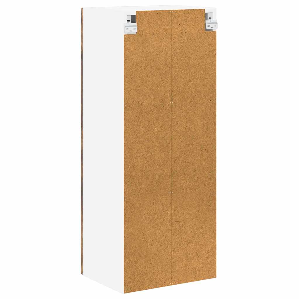 Vegghylle LUCCA Røkt Eik 40 x 31 x 100 cm Konstruert tre