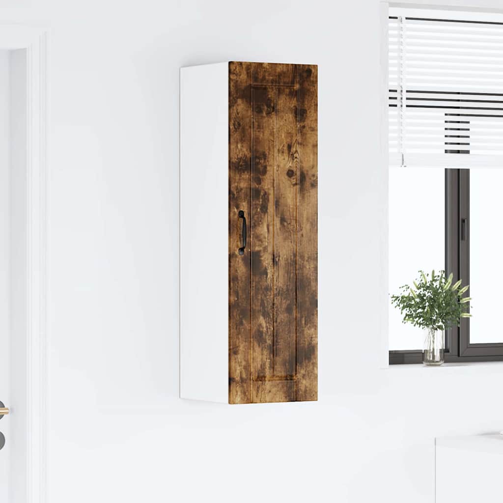 Veggskap LUCCA Røkt Eik 30 x 31 x 100 cm Konstruert tre