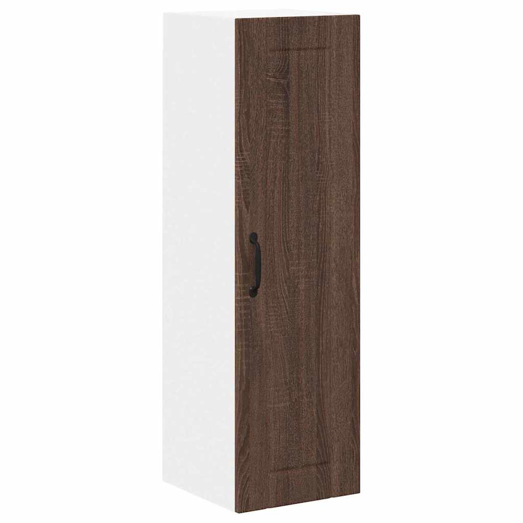 Veggskap LUCCA Brun eik 30 x 31 x 100 cm Konstruert tre