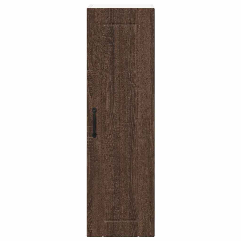 Veggskap LUCCA Brun eik 30 x 31 x 100 cm Konstruert tre
