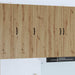 Veggskap LUCCA Artisan eik 30 x 31 x 100 cm Konstruert tre