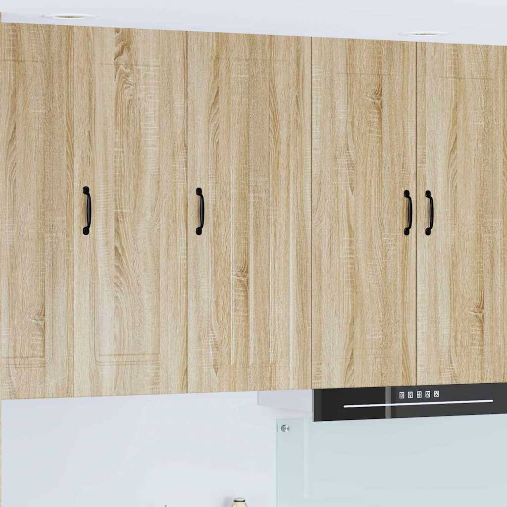 Veggskap LUCCA Sonoma eik 40 x 31 x 100 cm Konstruert tre