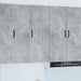 Veggskap LUCCA Betonggrå 40 x 31 x 100 cm Konstruert tre