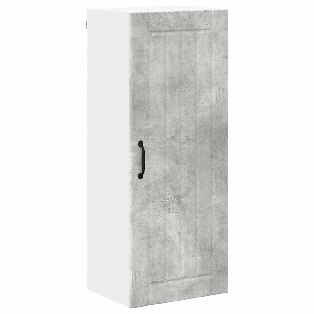Veggskap LUCCA Betonggrå 40 x 31 x 100 cm Konstruert tre
