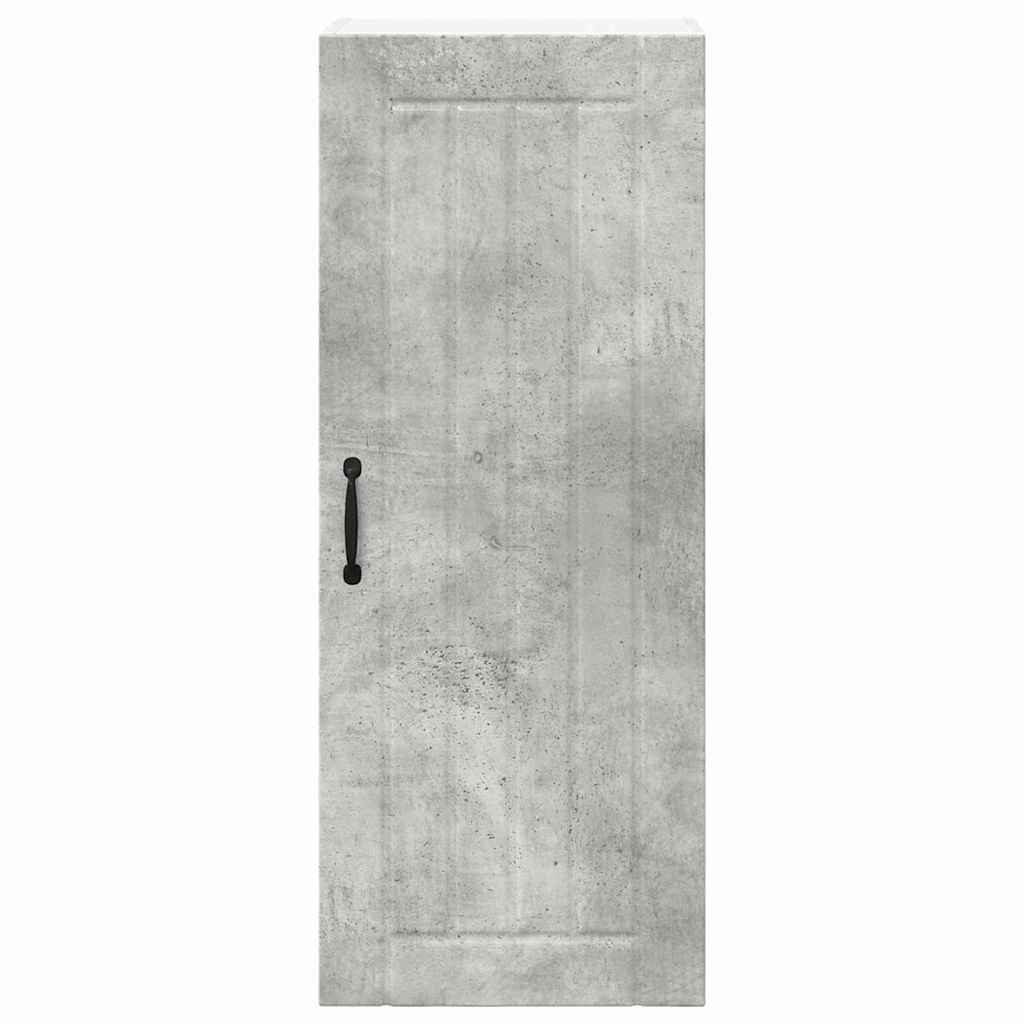 Veggskap LUCCA Betonggrå 40 x 31 x 100 cm Konstruert tre