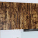 Veggskap LUCCA Røkt Eik 40 x 31 x 100 cm Konstruert tre