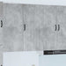Veggskap LUCCA Betonggrå 50 x 31 x 100 cm Konstruert tre