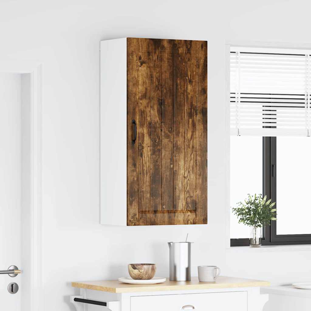 Veggskap LUCCA Røkt Eik 50 x 31 x 100 cm Konstruert tre