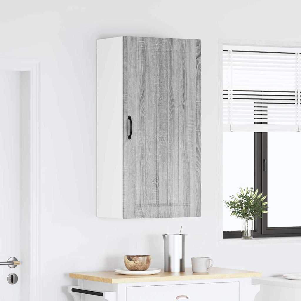 Veggskap LUCCA Grå sonoma 50 x 31 x 100 cm Konstruert tre
