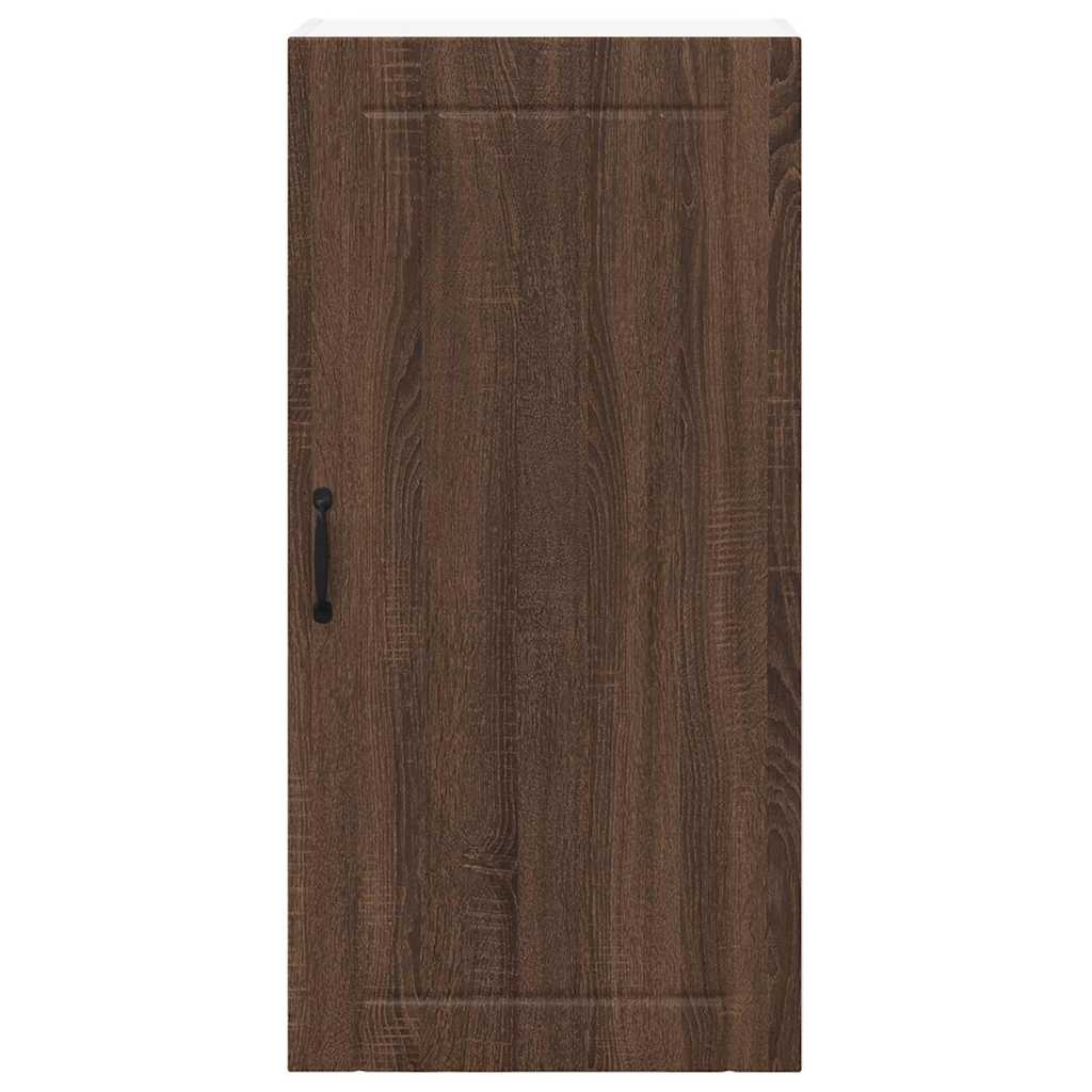 Veggskap LUCCA Brun eik 50 x 31 x 100 cm Konstruert tre