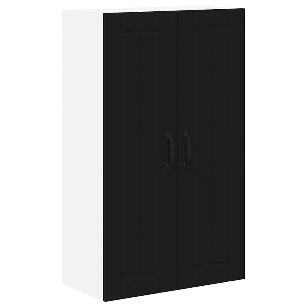 Veggskap LUCCA Svart 60 x 31 x 100 cm Konstruert tre