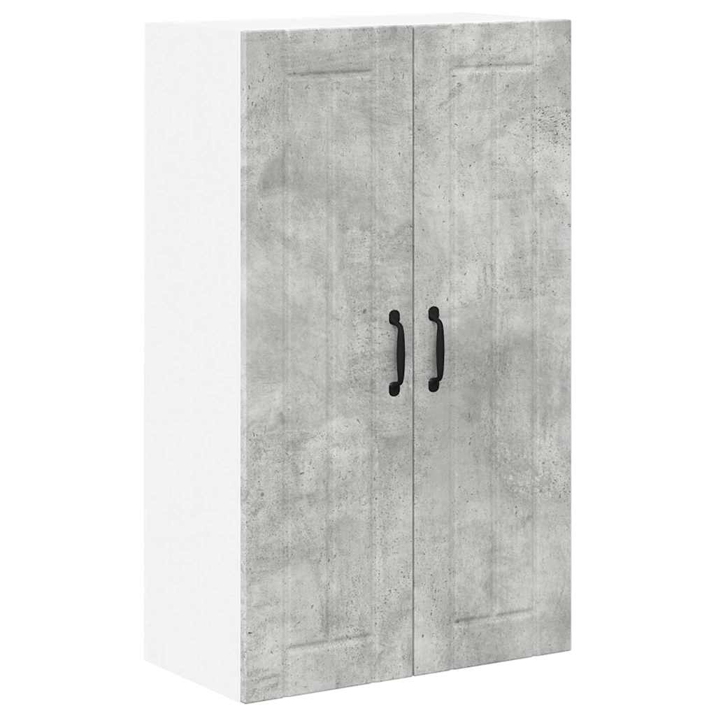Veggskap LUCCA Betonggrå 60 x 31 x 100 cm Konstruert tre