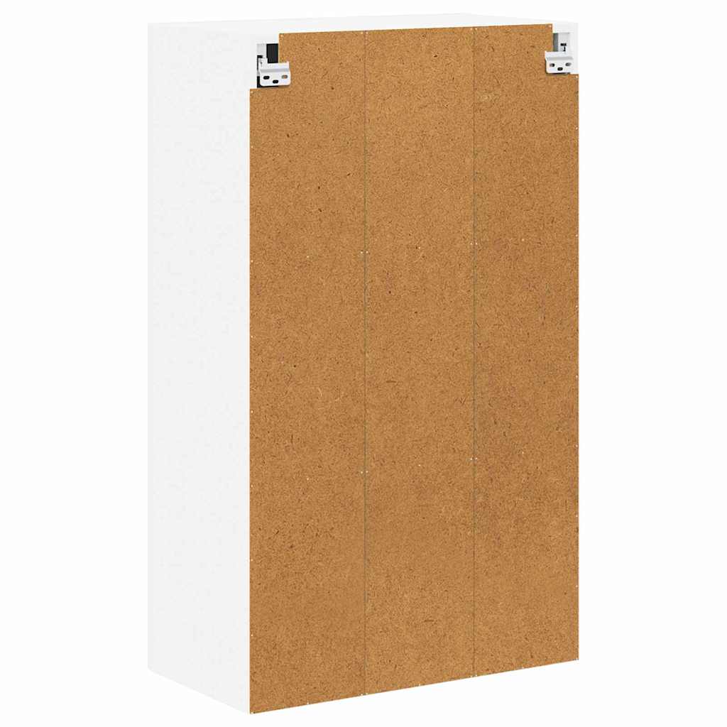 Veggskap LUCCA Høgglans hvit 60 x 31 x 100 cm Konstruert tre