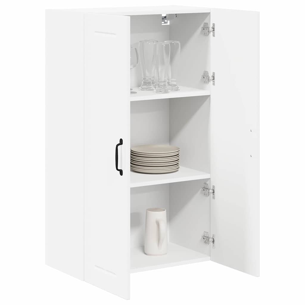 Veggskap LUCCA Høgglans hvit 60 x 31 x 100 cm Konstruert tre