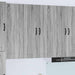 Veggskap LUCCA Grå sonoma 60 x 31 x 100 cm Konstruert tre