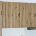 Veggskap LUCCA Artisan eik 80 x 31 x 100 cm Konstruert tre