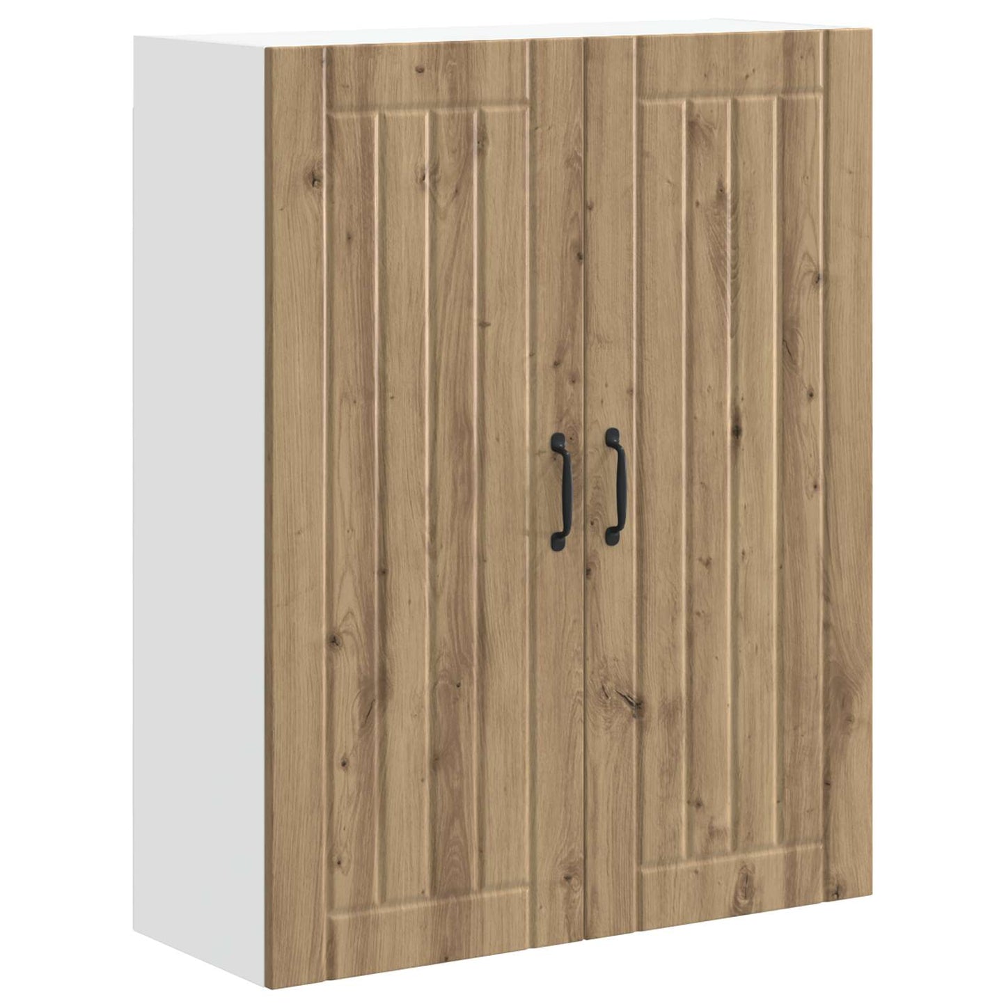 Veggskap LUCCA Artisan eik 80 x 31 x 100 cm Konstruert tre