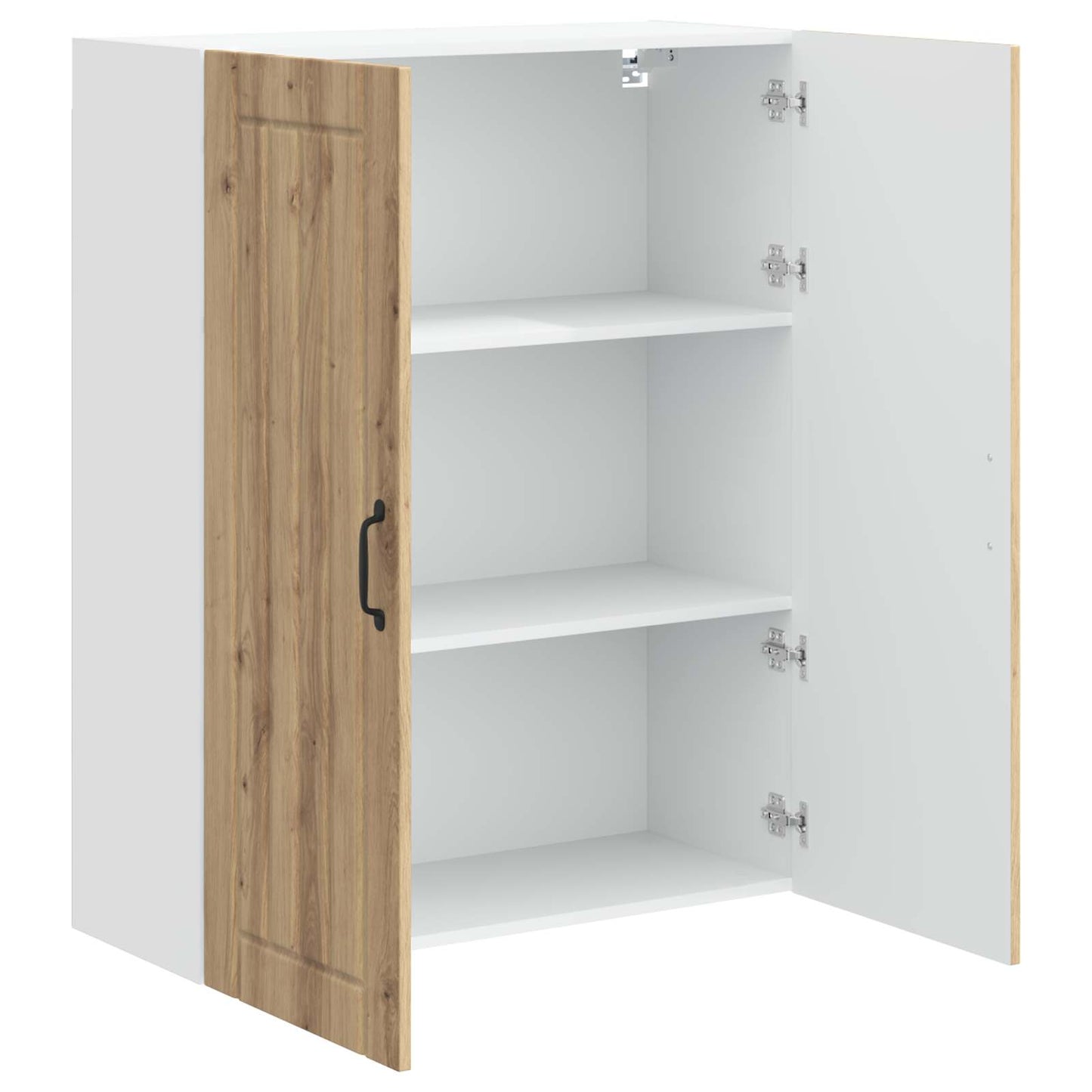 Veggskap LUCCA Artisan eik 80 x 31 x 100 cm Konstruert tre