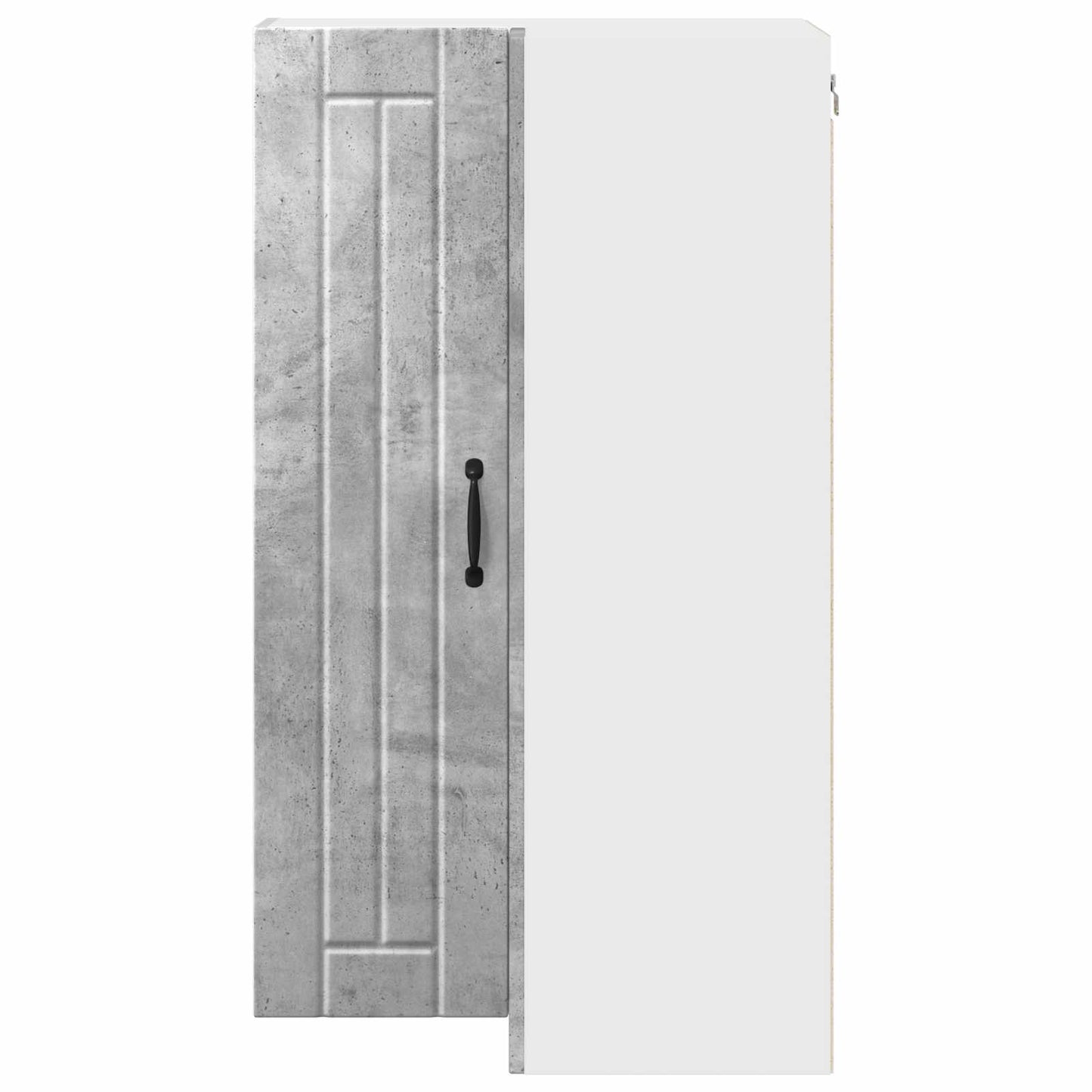 Vegghjørneskap LUCCA Betonggrå 57 x 57 x 100 cm Konstruert tre