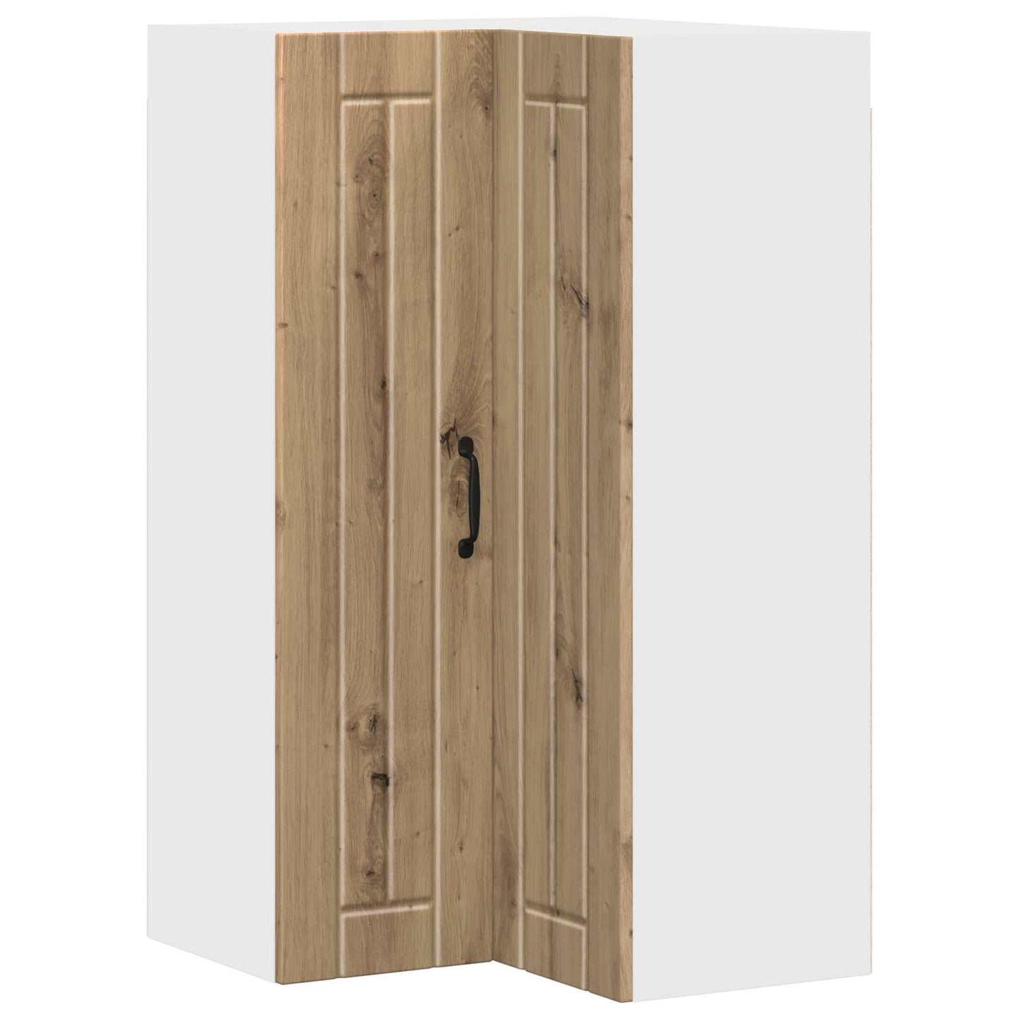Vegghjørneskap LUCCA Artisan eik 57 x 57 x 100 cm