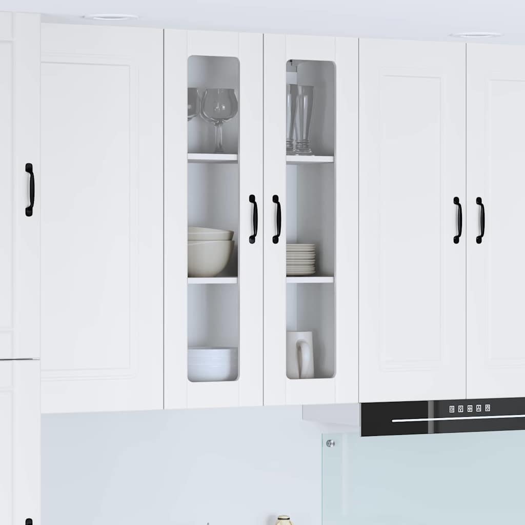 Vegghylle LUCCA Hvit 60 x 31 x 100 cm Konstruert tre