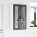 Vegghylle LUCCA Svart 60 x 31 x 100 cm Konstruert tre