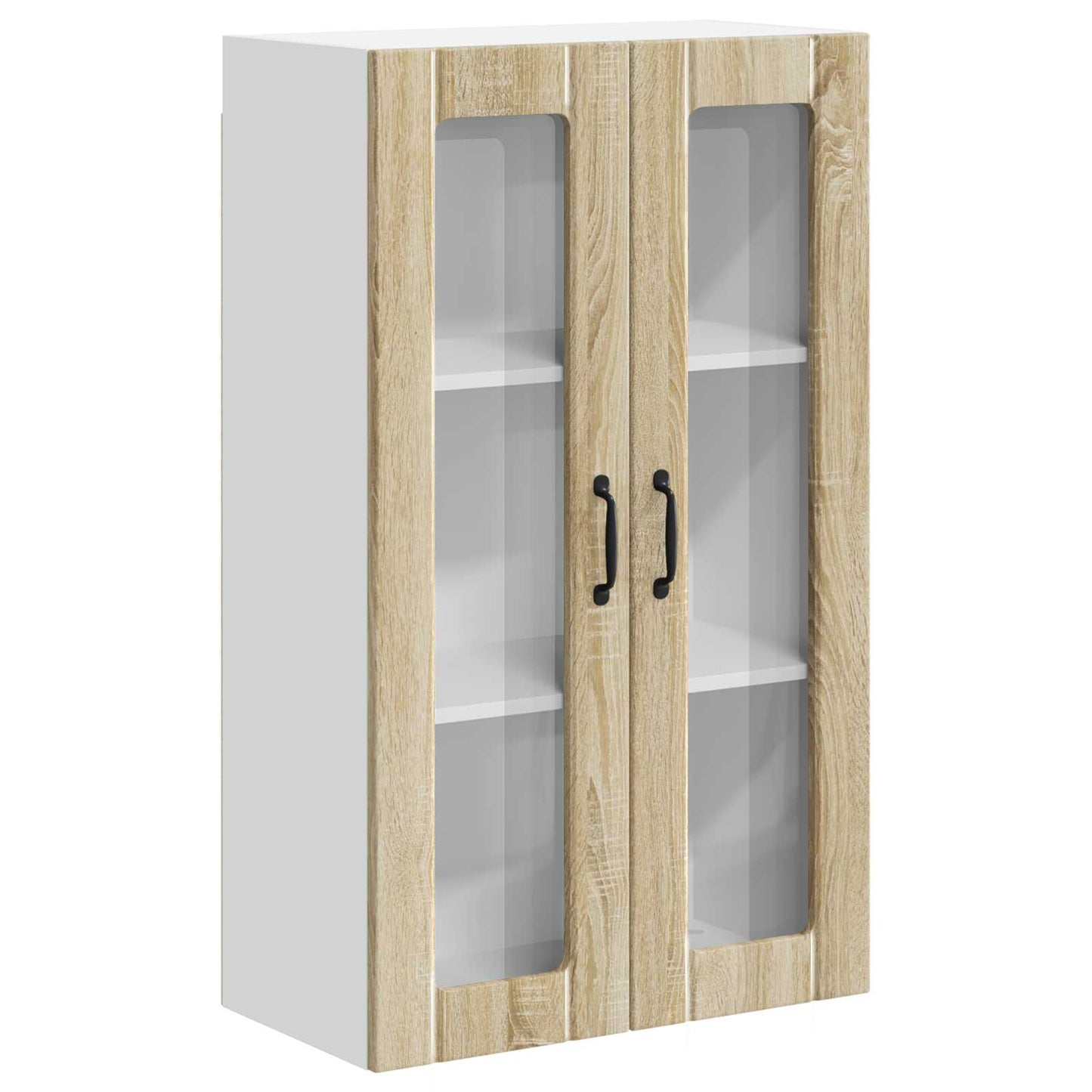 Vegghylle LUCCA Sonoma eik 60 x 31 x 100 cm Konstruert tre