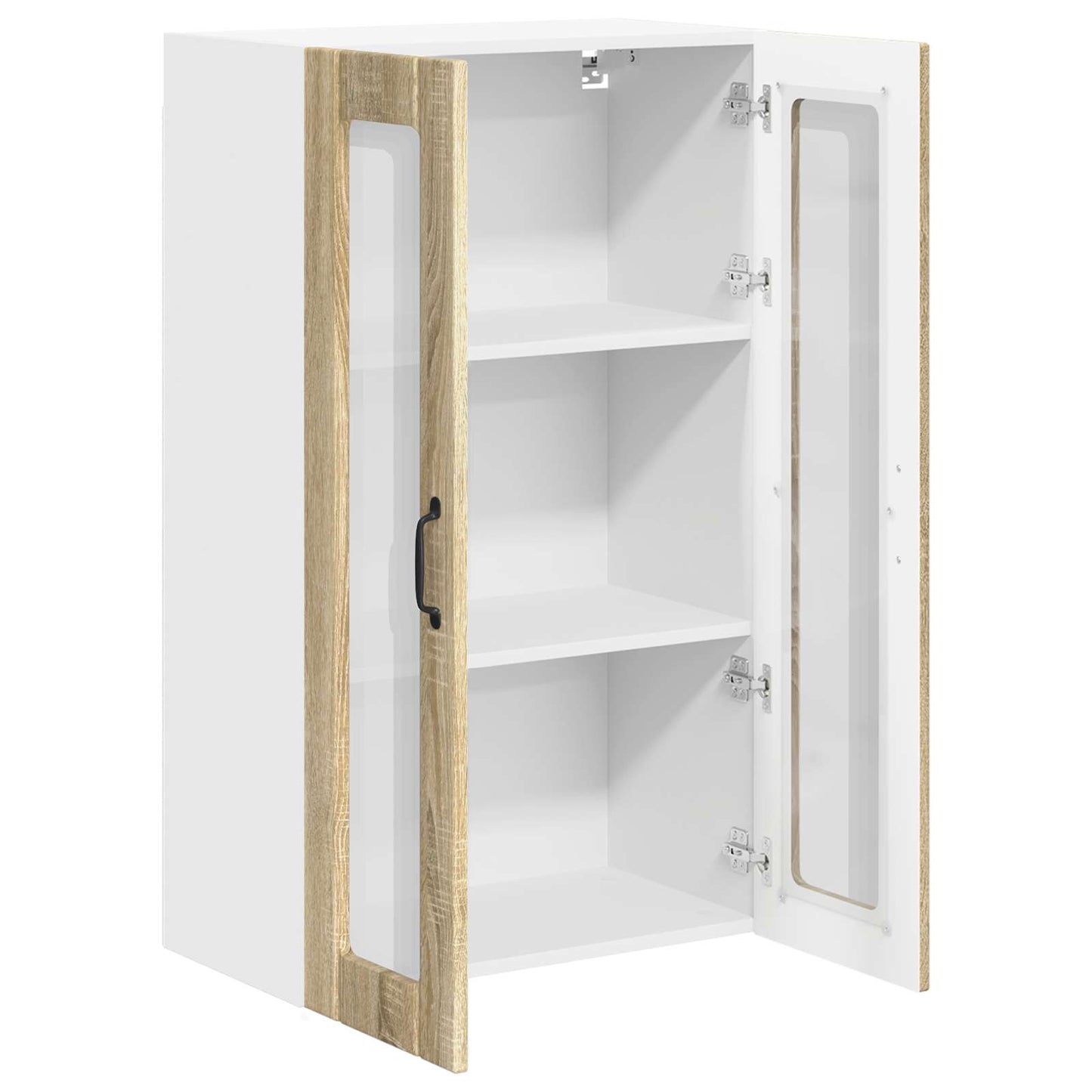 Vegghylle LUCCA Sonoma eik 60 x 31 x 100 cm Konstruert tre