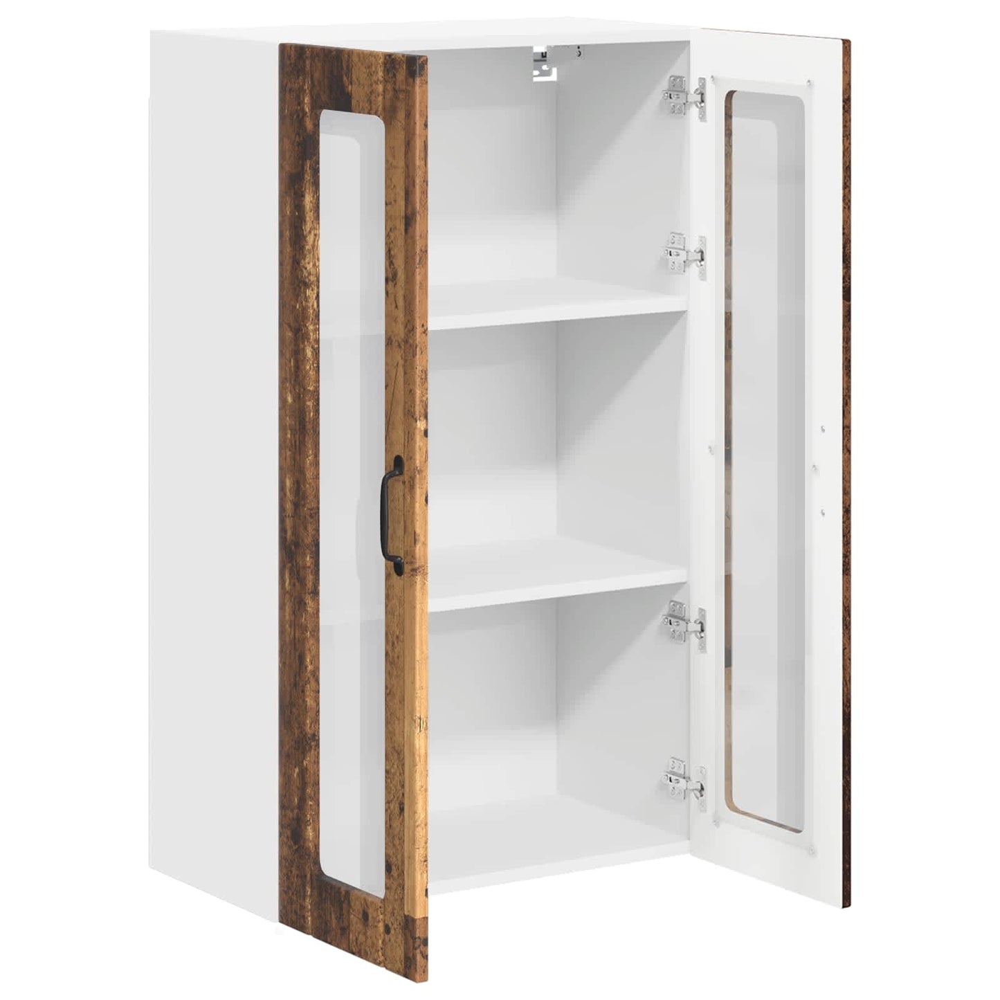 Vegghylle LUCCA Gammelt tre 60 x 31 x 100 cm Konstruert tre