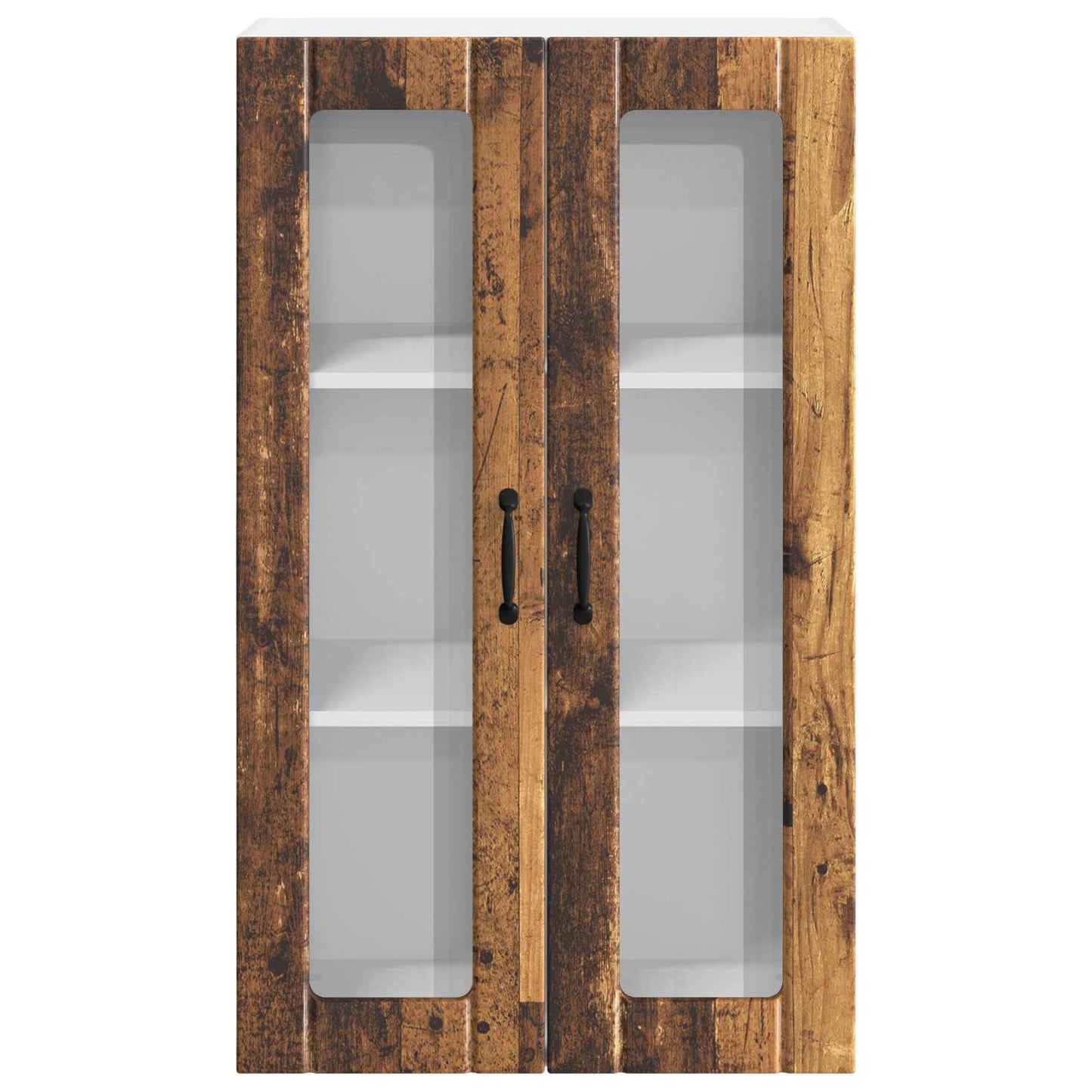Vegghylle LUCCA Gammelt tre 60 x 31 x 100 cm Konstruert tre