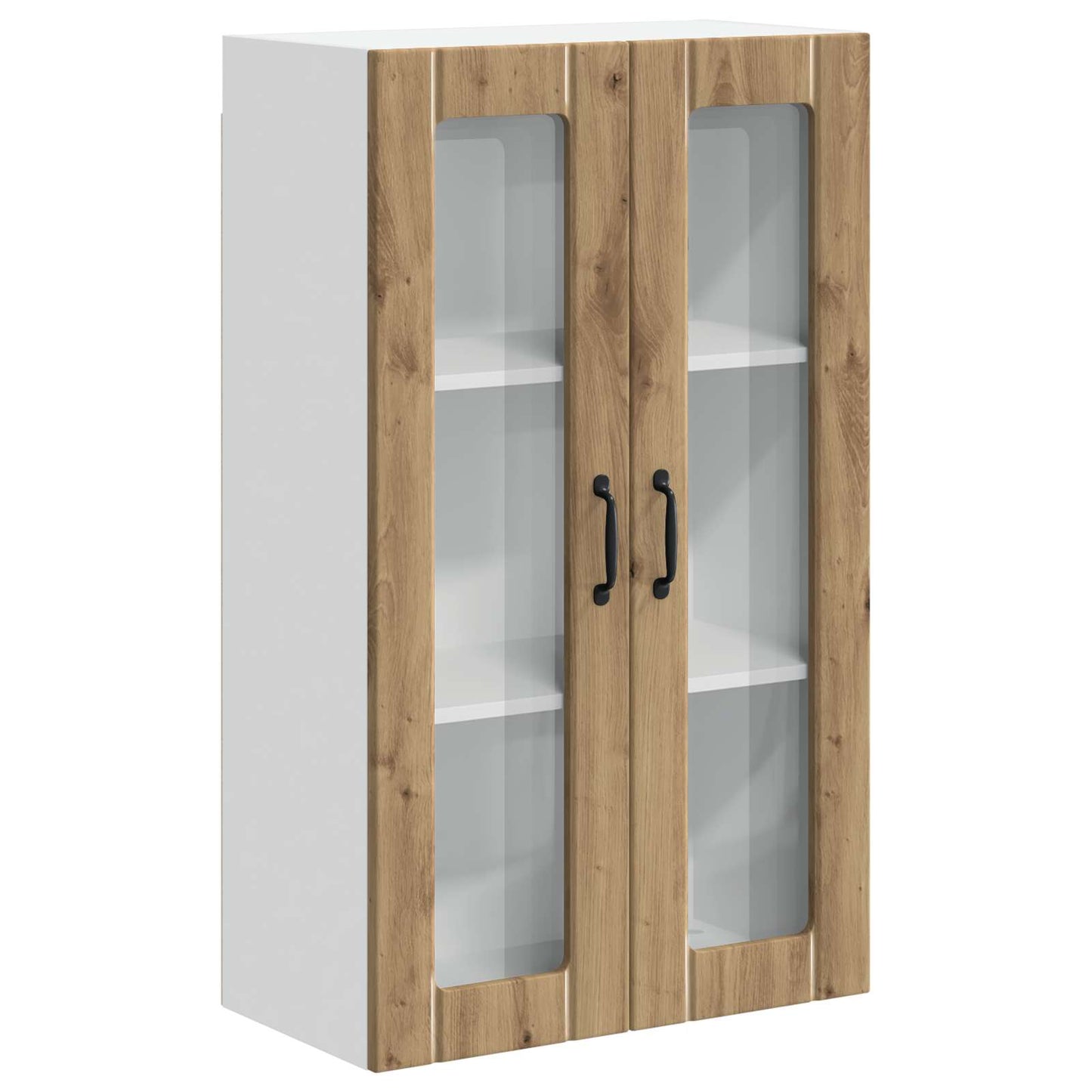 Vegghylle LUCCA Artisan eik 60 x 31 x 100 cm Konstruert tre