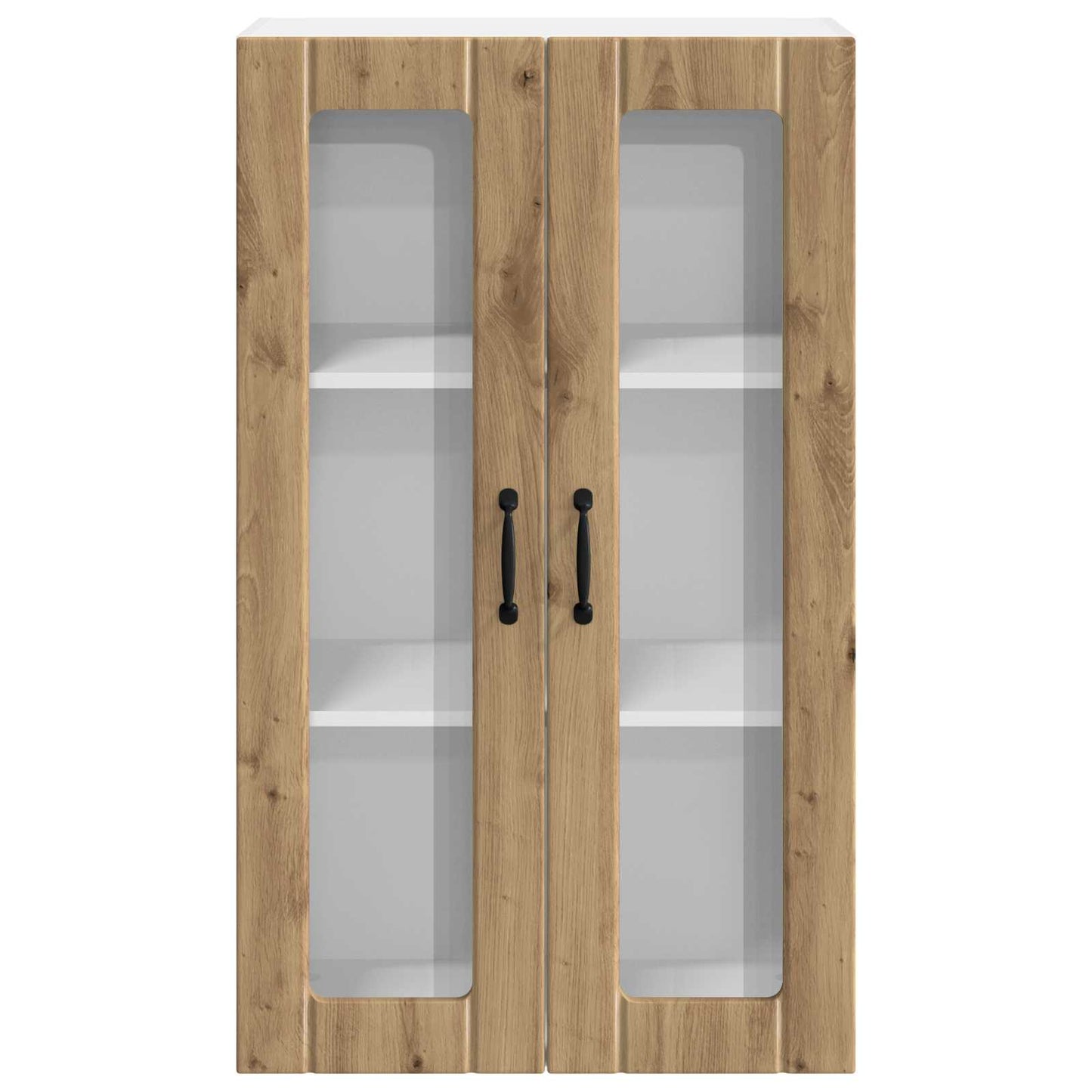 Vegghylle LUCCA Artisan eik 60 x 31 x 100 cm Konstruert tre