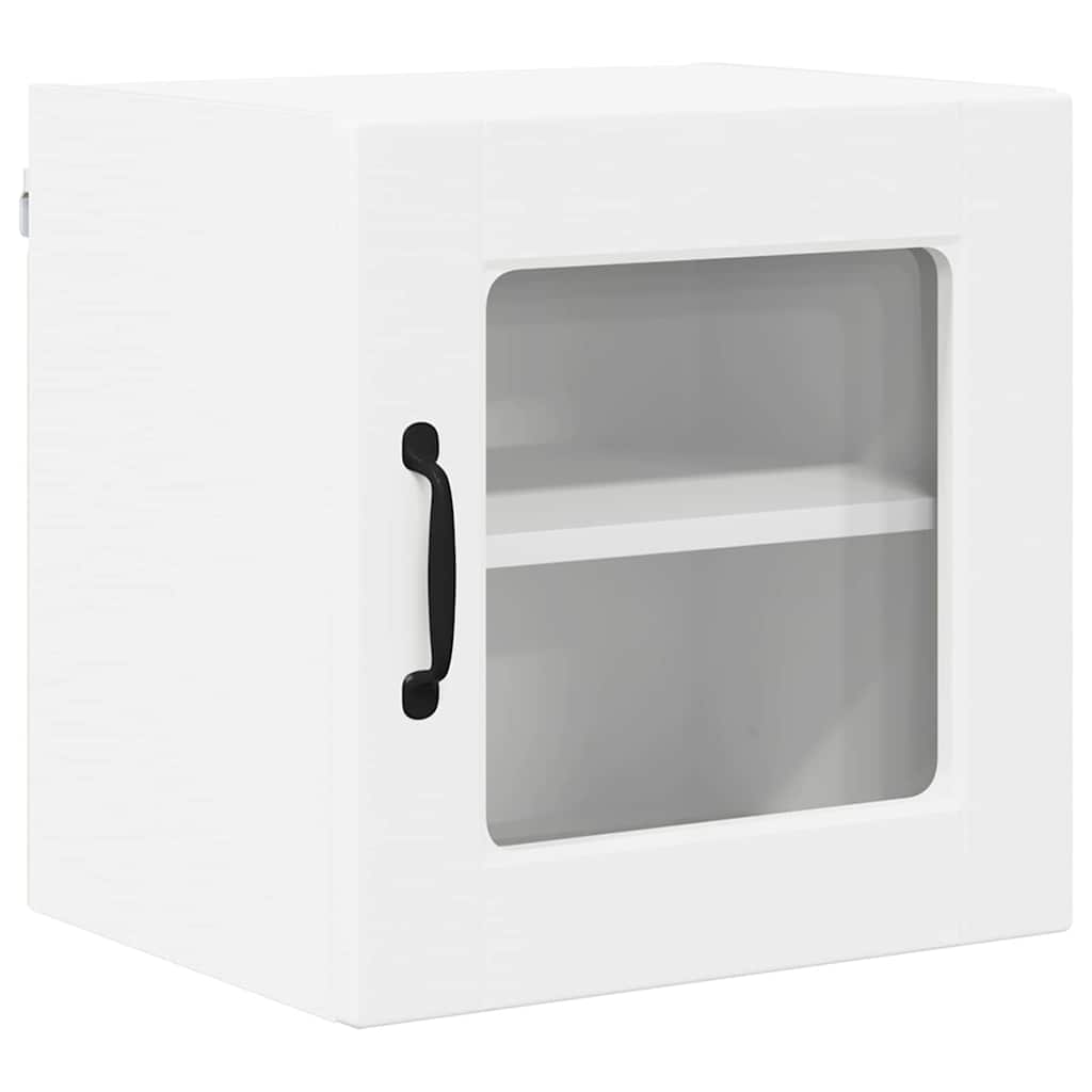 Vegghylle PORTO 2 pcs Hvit 40 x 31 x 40 cm Konstruert tre