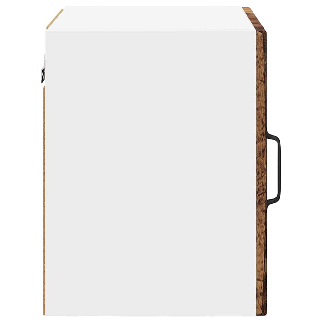 Vegghylle PORTO Gammelt tre 40 x 31 x 40 cm Konstruert tre