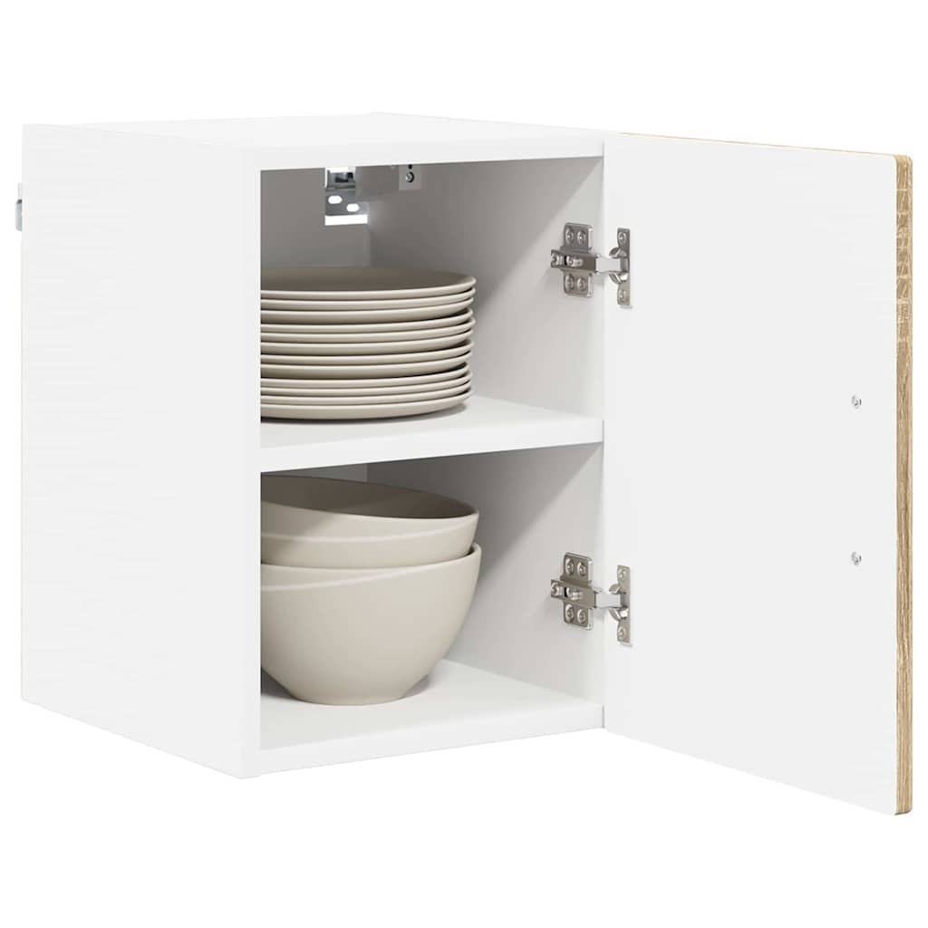 Veggskap PORTO Sonoma eik 30 x 31 x 40 cm Konstruert tre