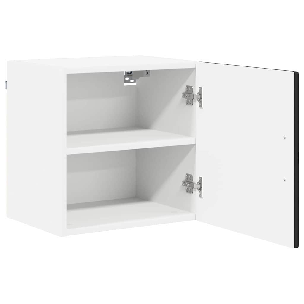 Veggskap PORTO Svart 40 x 31 x 40 cm Konstruert tre
